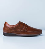 6184 CALZADO HOMBRE EN CUERO MIEL