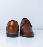 6184 CALZADO HOMBRE EN CUERO MIEL