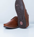 6184 CALZADO HOMBRE EN CUERO MIEL