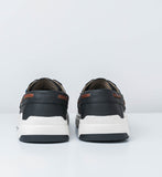 R427 CALZADO TUBULAR HOMBRE EN CUERO NEGRO