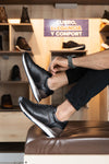 1191-DEPORTIVO HOMBRE EN CUERO NEGRO